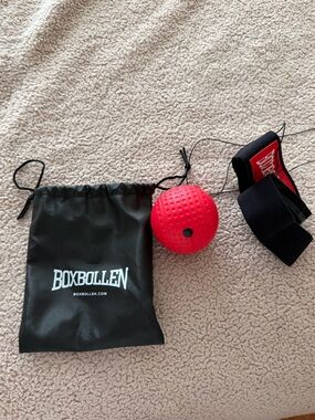 Boxbollen Headband and Ball